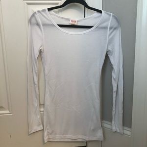 Target Ribbed Long Sleeve Tee